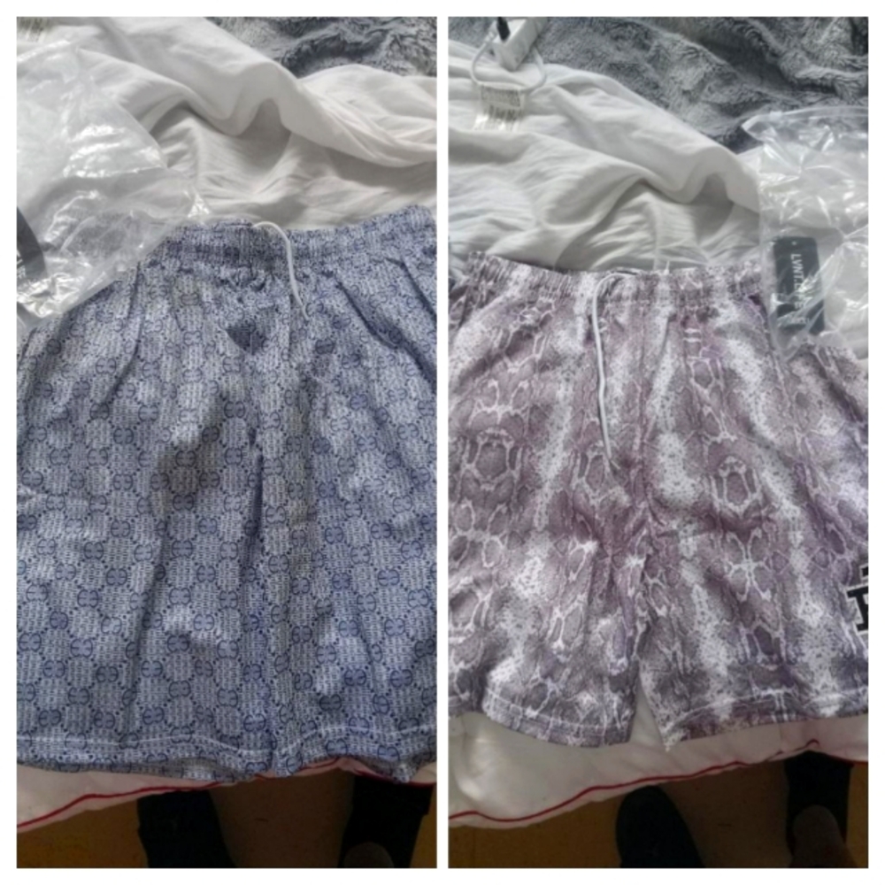 Men's designer shorts size xx